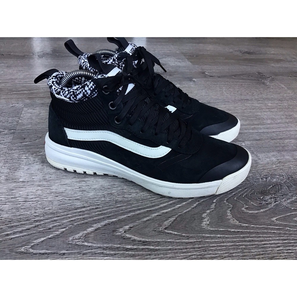 Vans Shoes Womens 9.5 UltraRange Hi DI MTE Old Skool Sneakers Black Suede Casual